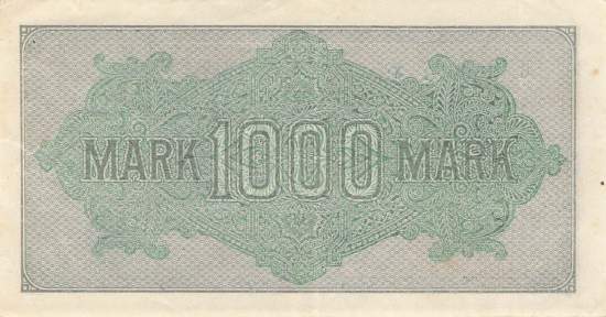 1000 Mark 1922 ro.75n VL